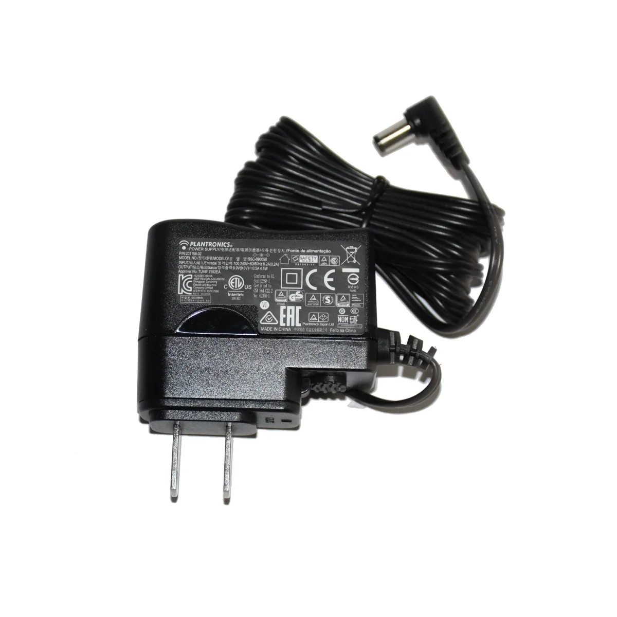 Poly AC Power Adapter | Right Angle | CS Series – 8L5A2AA#AC3