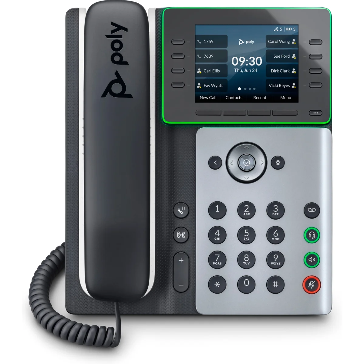 Poly Edge E320 IP Phone | 8-Line | Bluetooth | PoE – 82M88AA