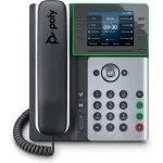 Poly Edge E350 IP Phone | 8-Line | Bluetooth | Wi-Fi | PoE – 82M89AA