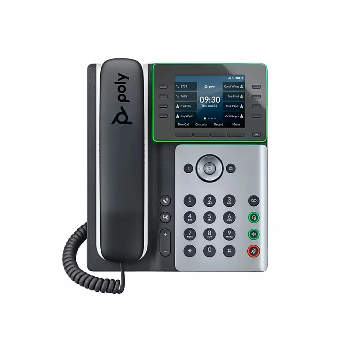 Poly Edge E300 IP Phone | PoE | Power Supply – 89B51AA#ABA