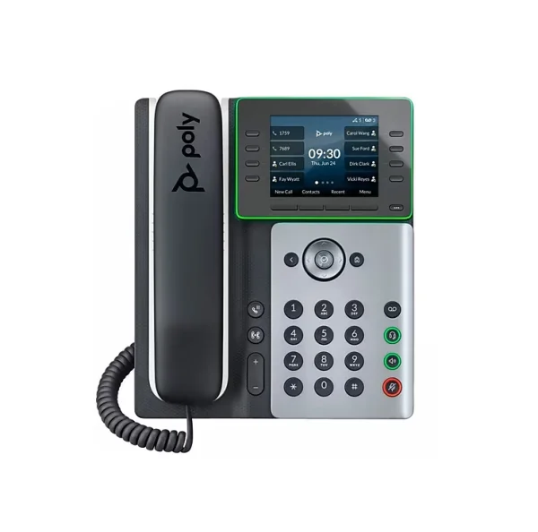 Poly Edge E300 IP Phone | PoE | Power Supply – 89B51AA#ABA
