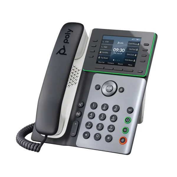 Poly Edge E300 IP Phone | PoE | Power Supply – 89B51AA#ABA