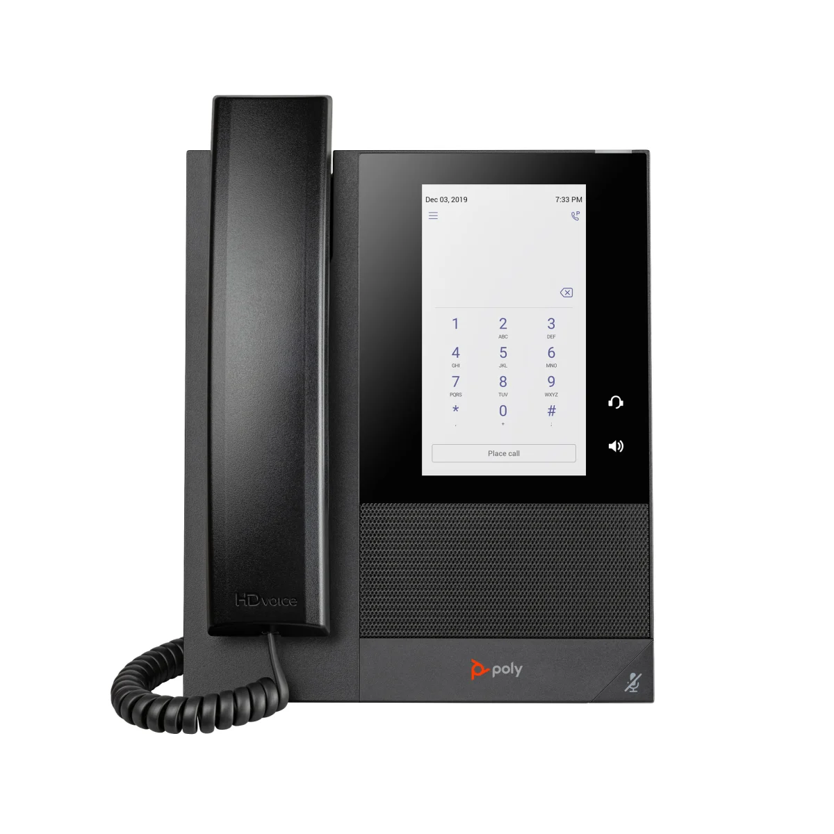 Poly CCX 400 MS Teams IP Phone | 5" Touchscreen | PoE – 848Z8AA#AC3