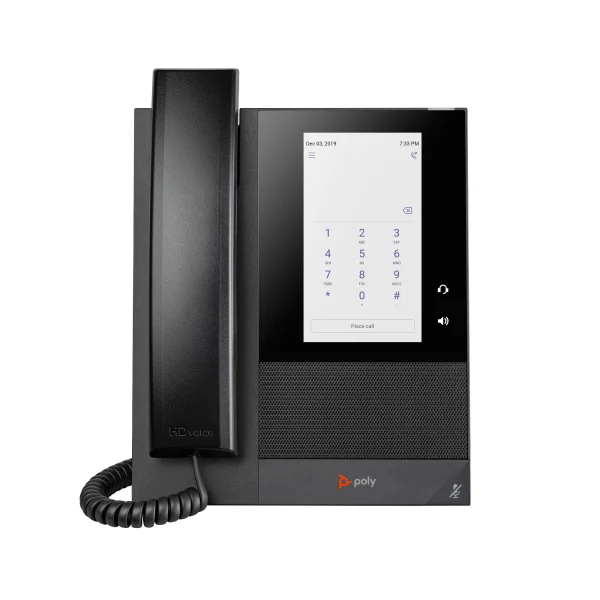 Poly CCX 400 MS Teams IP Phone | 5" Touchscreen | PoE – 848Z8AA#AC3