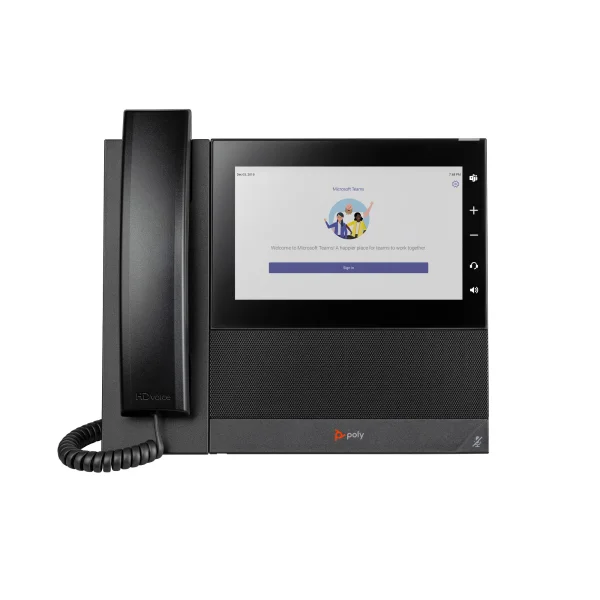Poly CCX 600 MS Teams IP Phone | 7" Touchscreen | Wi-Fi | Bluetooth | PoE – 82Z84AA