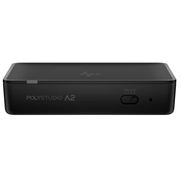 Poly Studio A2 Audio Bridge | CAT6A Cable | Mic Extension | Mount – B22X2AA#AC3 - Ports and Connections