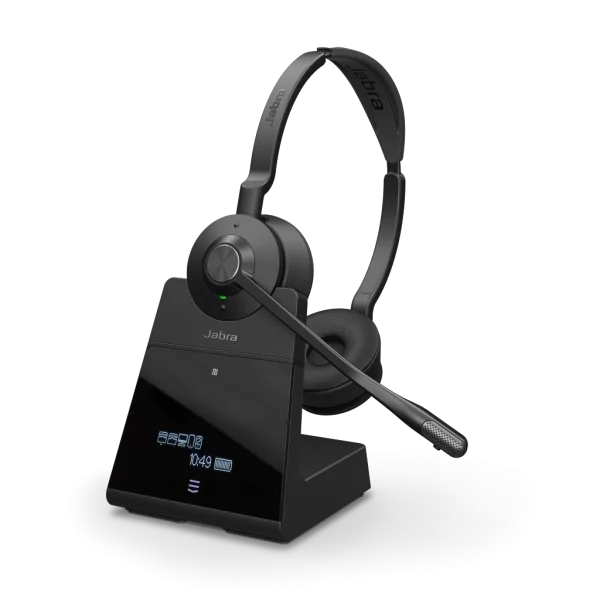 Jabra Engage 75 SE Wireless DECT Stereo ANC Over-Ear Office Headset – 9659-583-125 - Back View