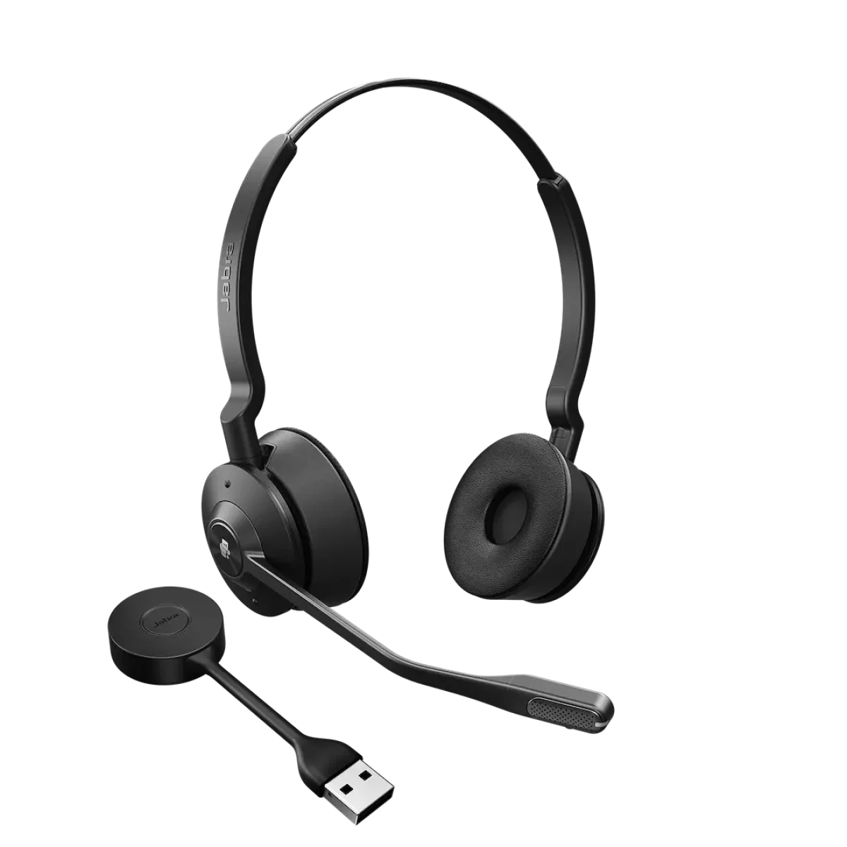 Jabra Engage 55 Stereo Wireless Headset | Link 400 | USB-A | MS Teams – 9559-450-125