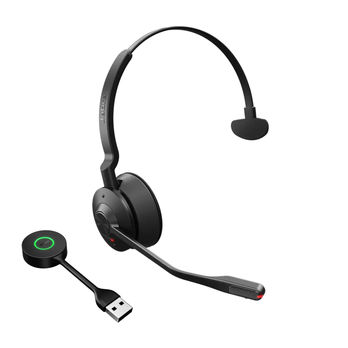 Jabra Engage 55 SE Mono Wireless Headset | Link 400 | USB-A | MS Teams – 9653-450-125