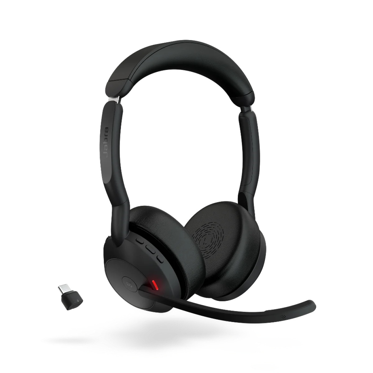 Jabra Evolve2 55 MS Teams Stereo Wireless Headset | Link 380c | USB-C – 25599-999-899-01
