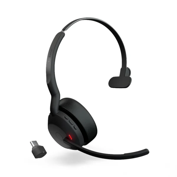 Jabra Evolve2 55 Wireless Mono Headset With Link 380c UC – 25599-889-899-01