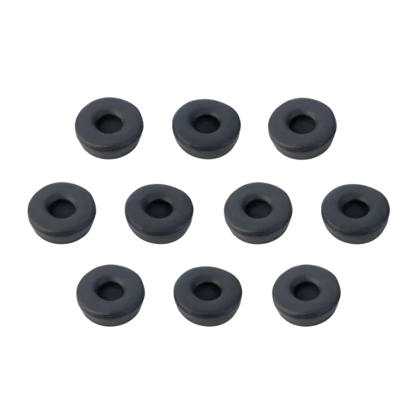 Jabra Replacement Leatherette Ear Cushions (10 Pack) for Engage Mono Headsets - 14101-61 - Ports and Connections