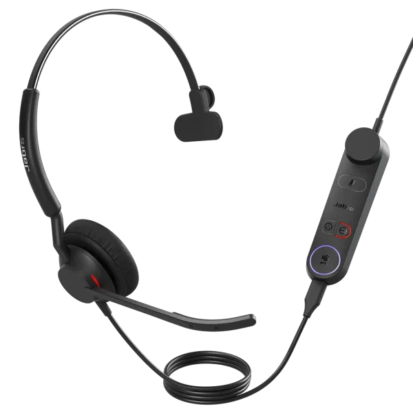 Jabra Engage 50 II MS Mono USB-A Corded Headset with Link – 5093-299-2119