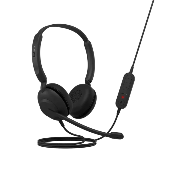 Jabra Evolve 10 Corded USB-A Stereo Headset With Leatherette Ear Cushions – 2699-820-109