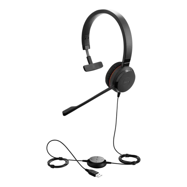 Jabra Evolve 30 II UC Mono USB-A Corded Headset – 5393-829-309