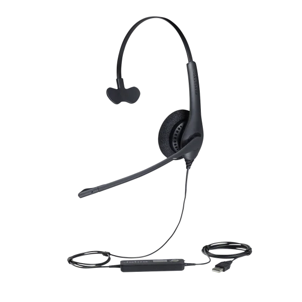 Jabra BIZ 1500 Mono USB Headset – Noise Canceling Mic – 1553-0159
