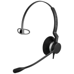 Jabra BIZ 2300 QD Mono Noise Canceling Headset – 2303-820-105 - Angled View