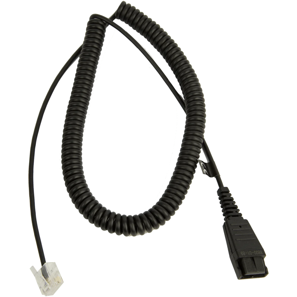 Jabra Biz 2400 QD to RJ-9 Balanced Cord | Siemens OpenStage – 8800-01-89