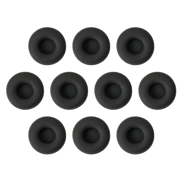 Jabra BIZ 2400 II Medium Leatherette Ear Cushions – 10-Pack – 14101-48 - Ports and Connections